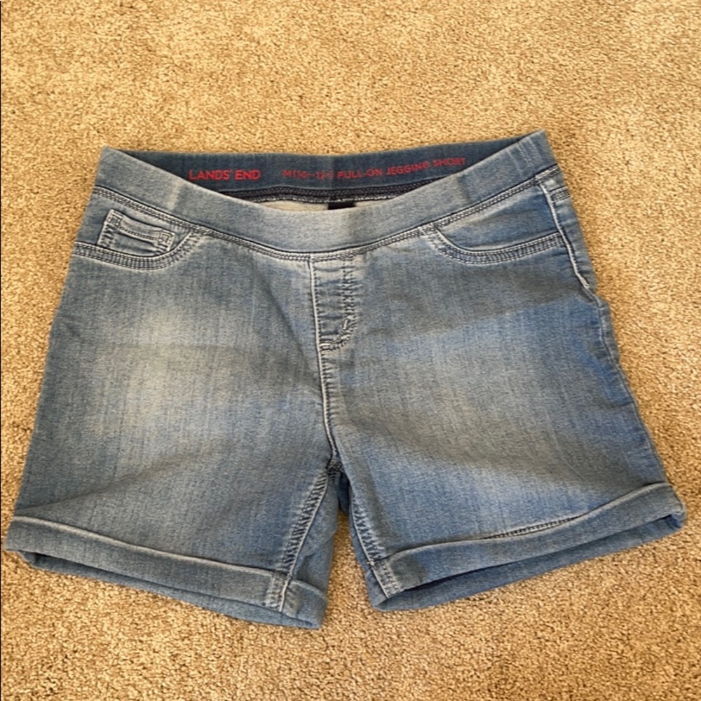 Lands End jegging shorts